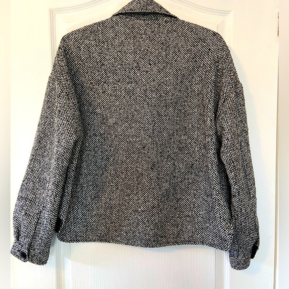 VERO MODA Tweed Oversized Jacket - Picture 3 of 3